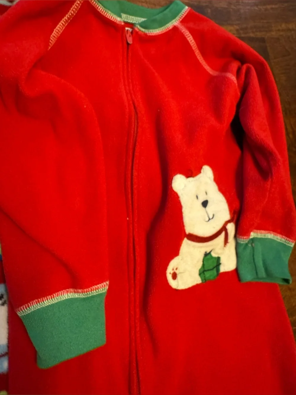 🎄 Christmas Fleece Sleeper Pajama Bundle 3T